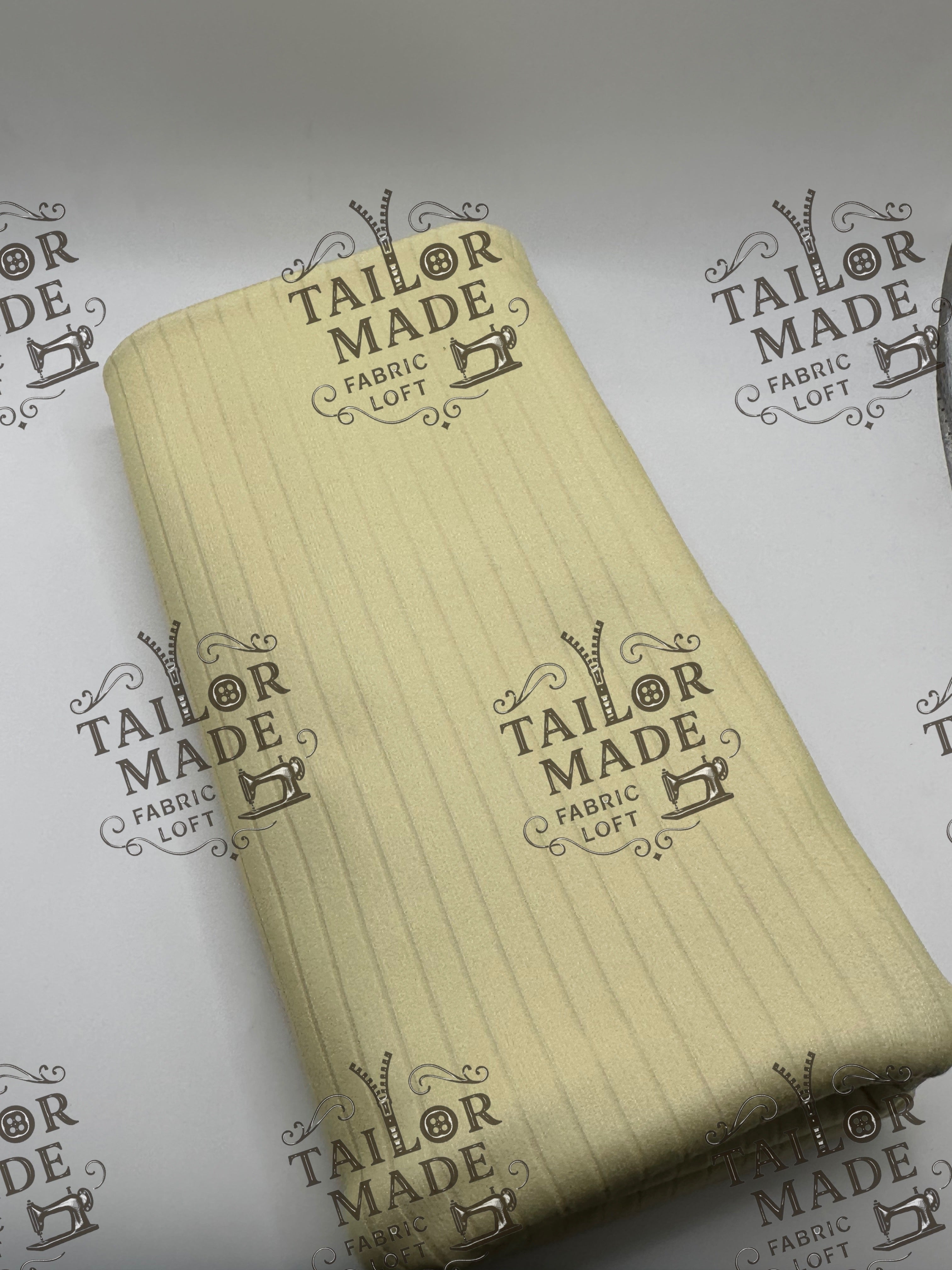 COOR - PASTEL YELLOW - RIB - 09