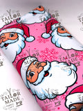 HOL - PINK SANTA SNOWFLAKE