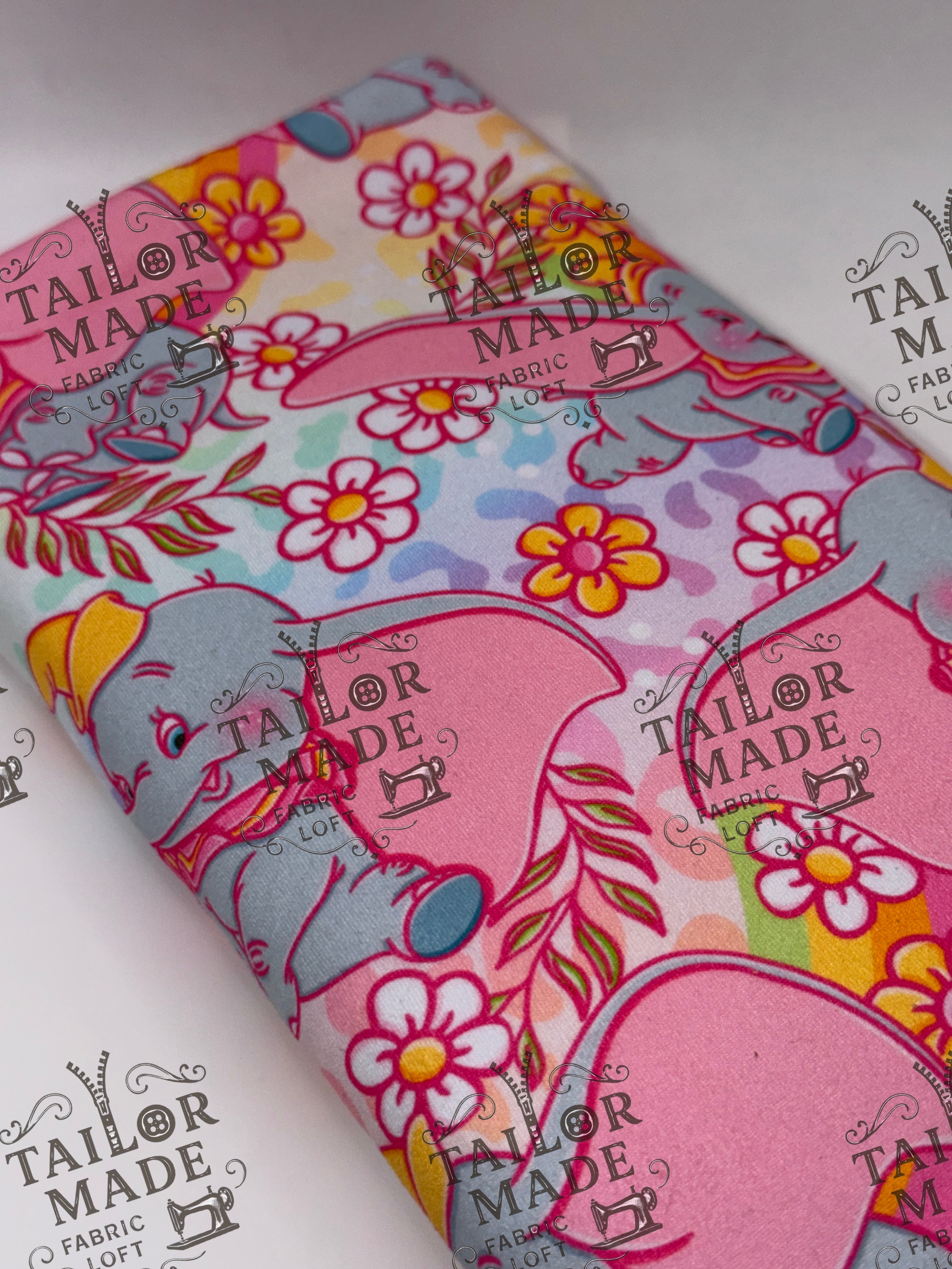 DY - FLORAL ELEPHANT CHEETAH