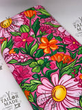 MISCF - PINK / ORANGE FLORAL - RIB