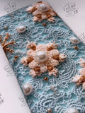 HOL - ŁĄCE PEARL SNOWFLAKE - RIB