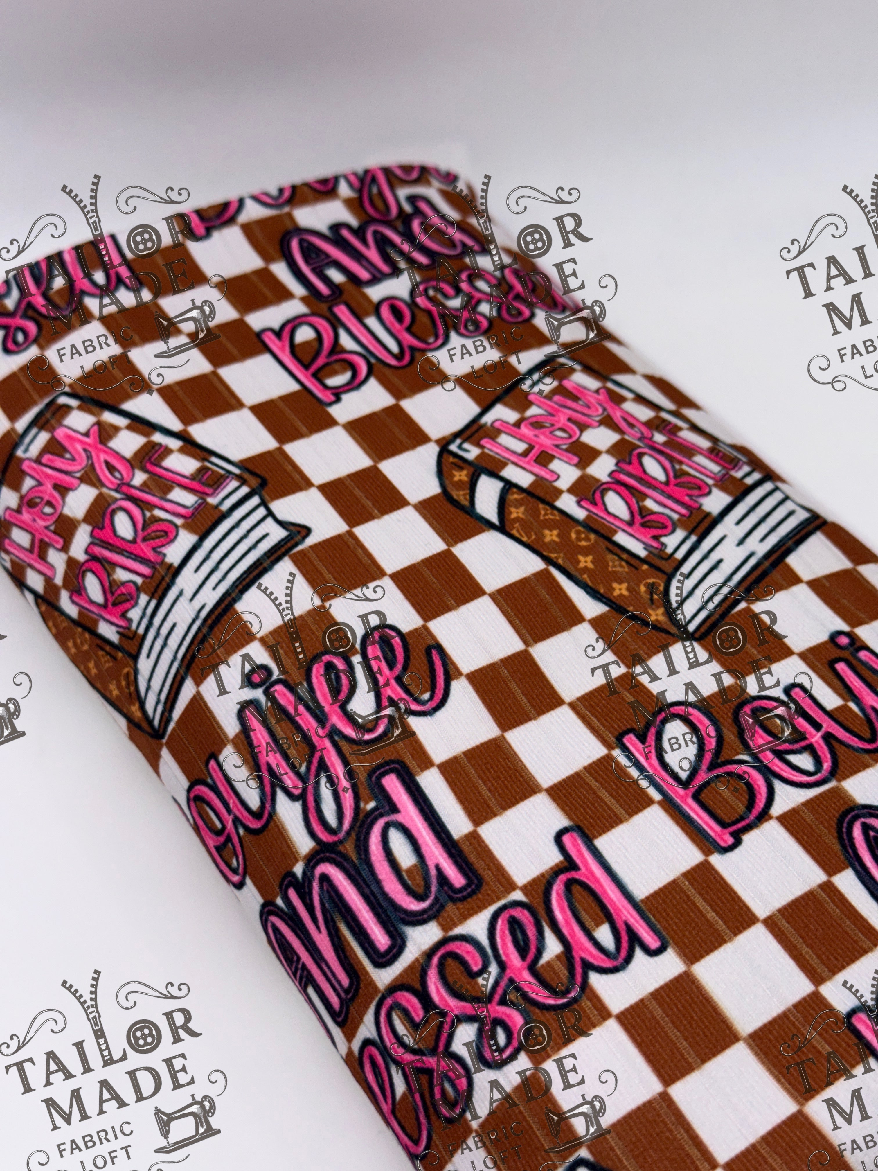 LAVEE - BOUJEE AND BLESSED - CHECKERED RIB