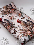 MISCF- FLORAL CHICKEN RIBBON - RIB