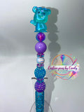 CUSTOM PEN - BLUE MONSTER